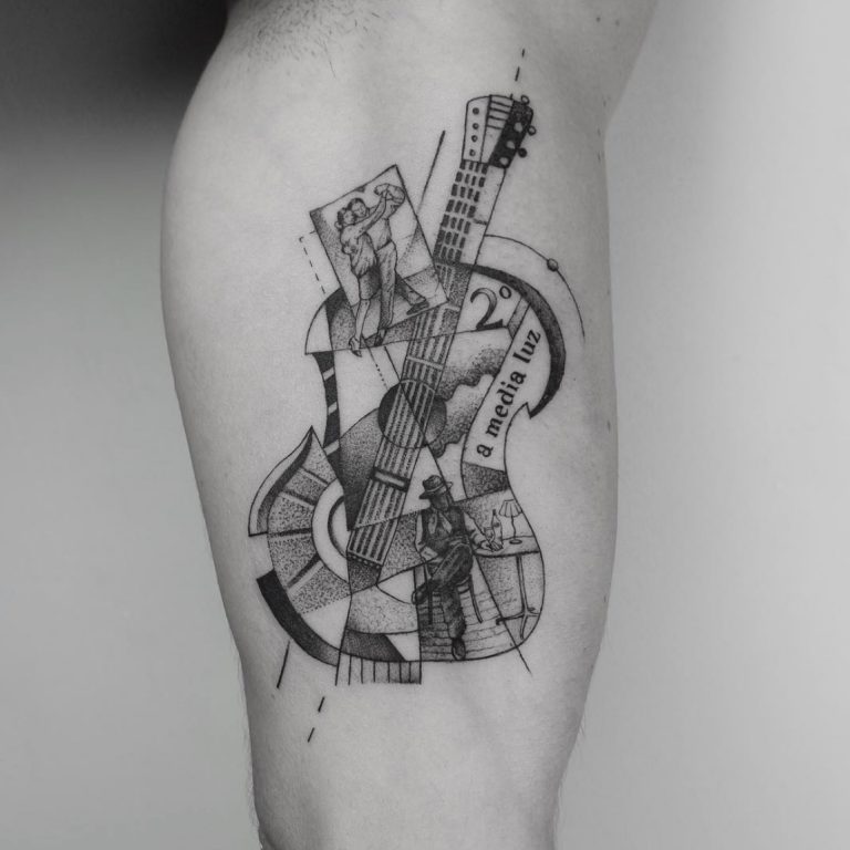 Violin Temporary Tattoo - Set of 3 – Tatteco